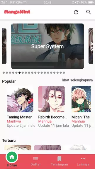 MangaMint - Baca Manga & Komik Bahasa Indonesia 스크린샷 0