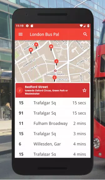 London Bus Pal: Live arrivals Schermafbeelding 1