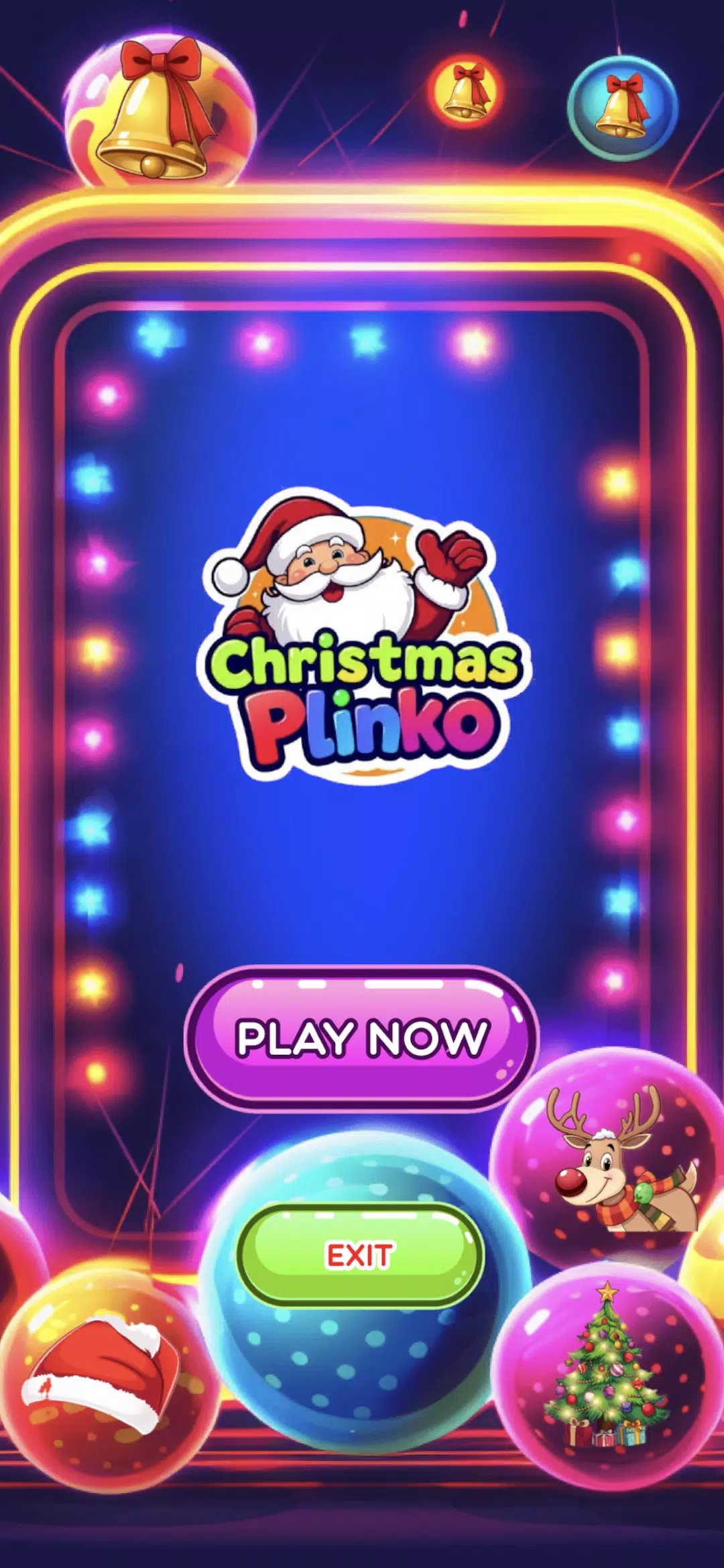 Christmas Plinko Fight ภาพหน้าจอ 0