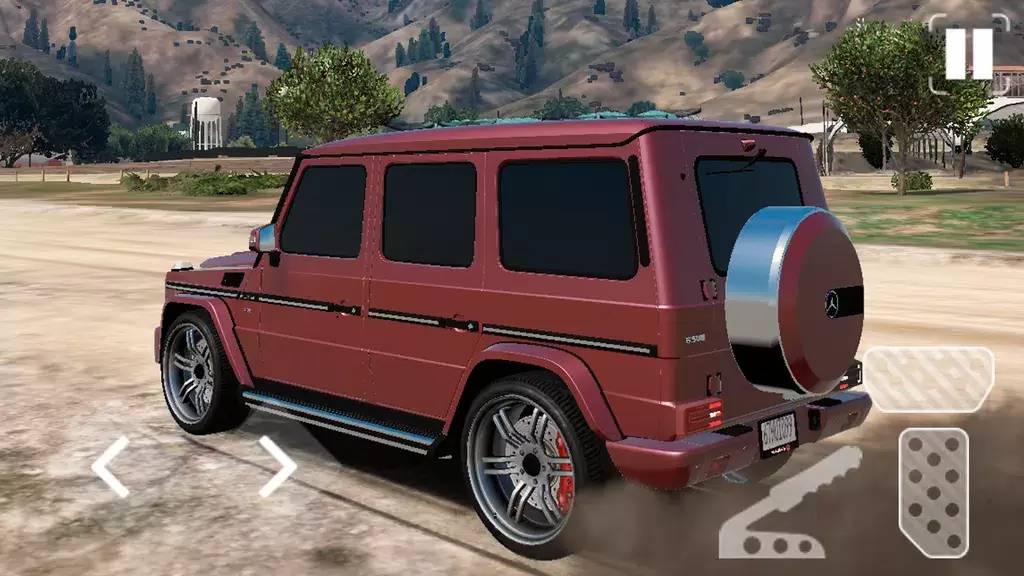 Offroad Mercedes G Car Driver Captura de tela 3