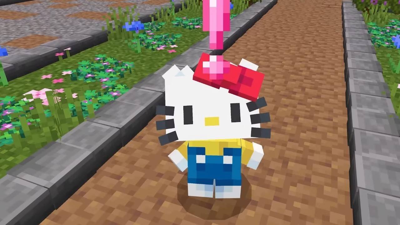 Hello Kitty присоединяется к Minecraft: официальный DLC выпустил