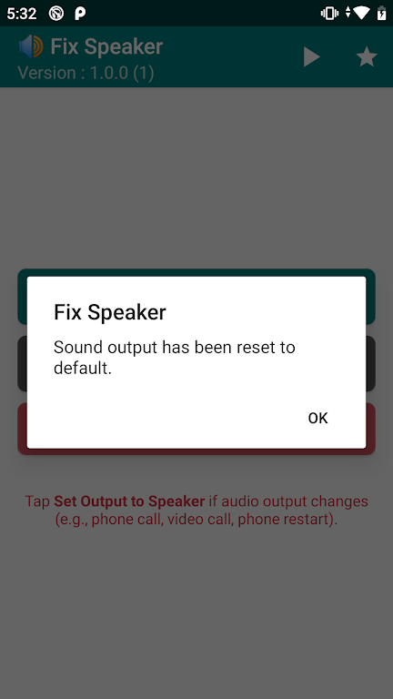 Fix Speaker - Disable Earphone應用截圖第2張