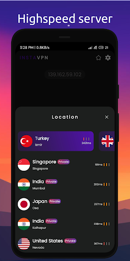 Insta VPN Fast VPN: Secure VPN應用截圖第3張