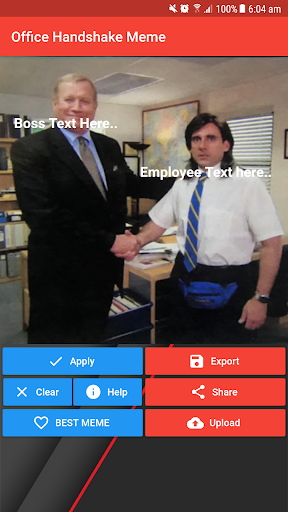 Office Handshake Meme Creator Screenshot 0