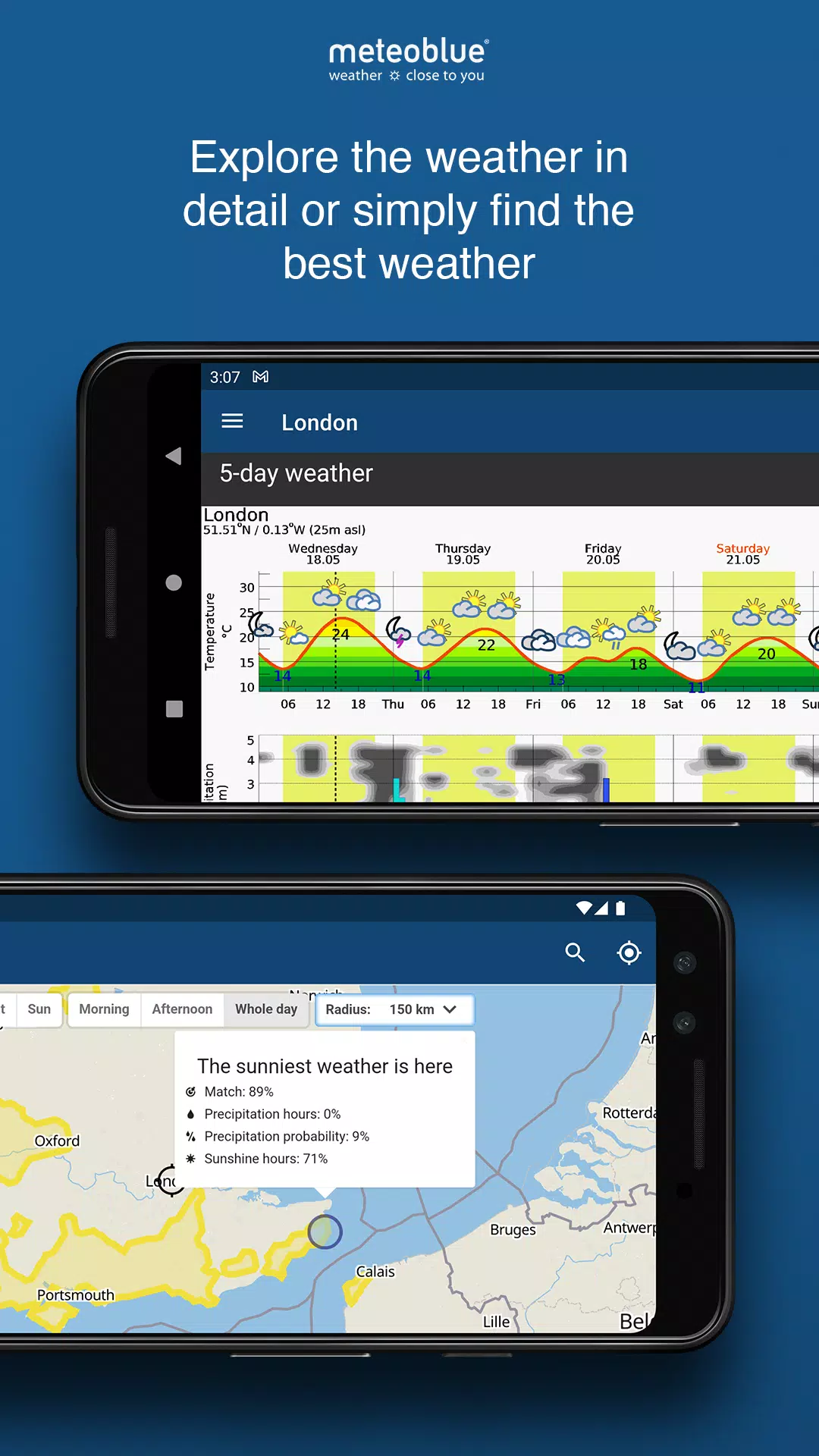 meteoblue Скриншот 3