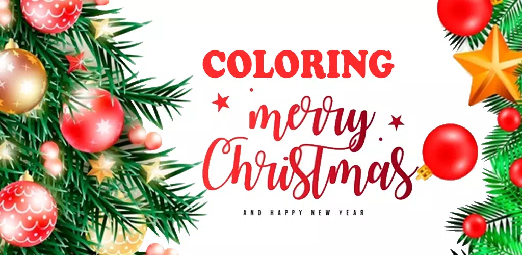 Christmas - Coloring by Number Schermafbeelding 0