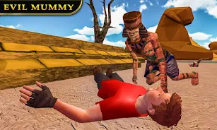 Superhero Mummy Ancient War 3D Zrzut ekranu 3