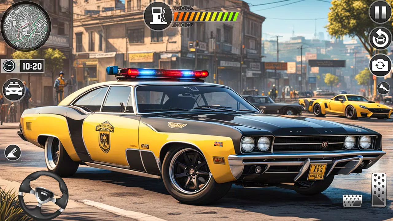 Luxury Police Car Parking Game Скриншот 1