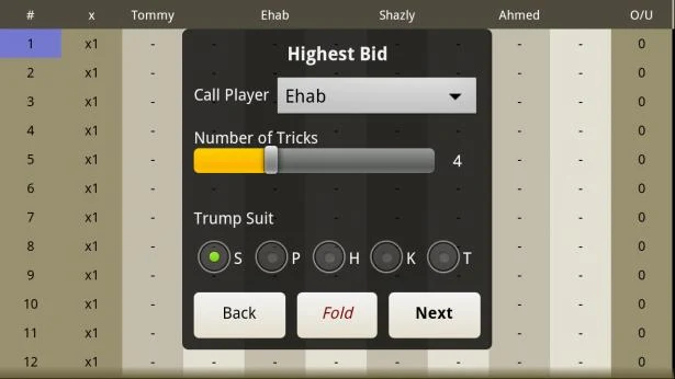 Estimation Scoresheet應用截圖第2張