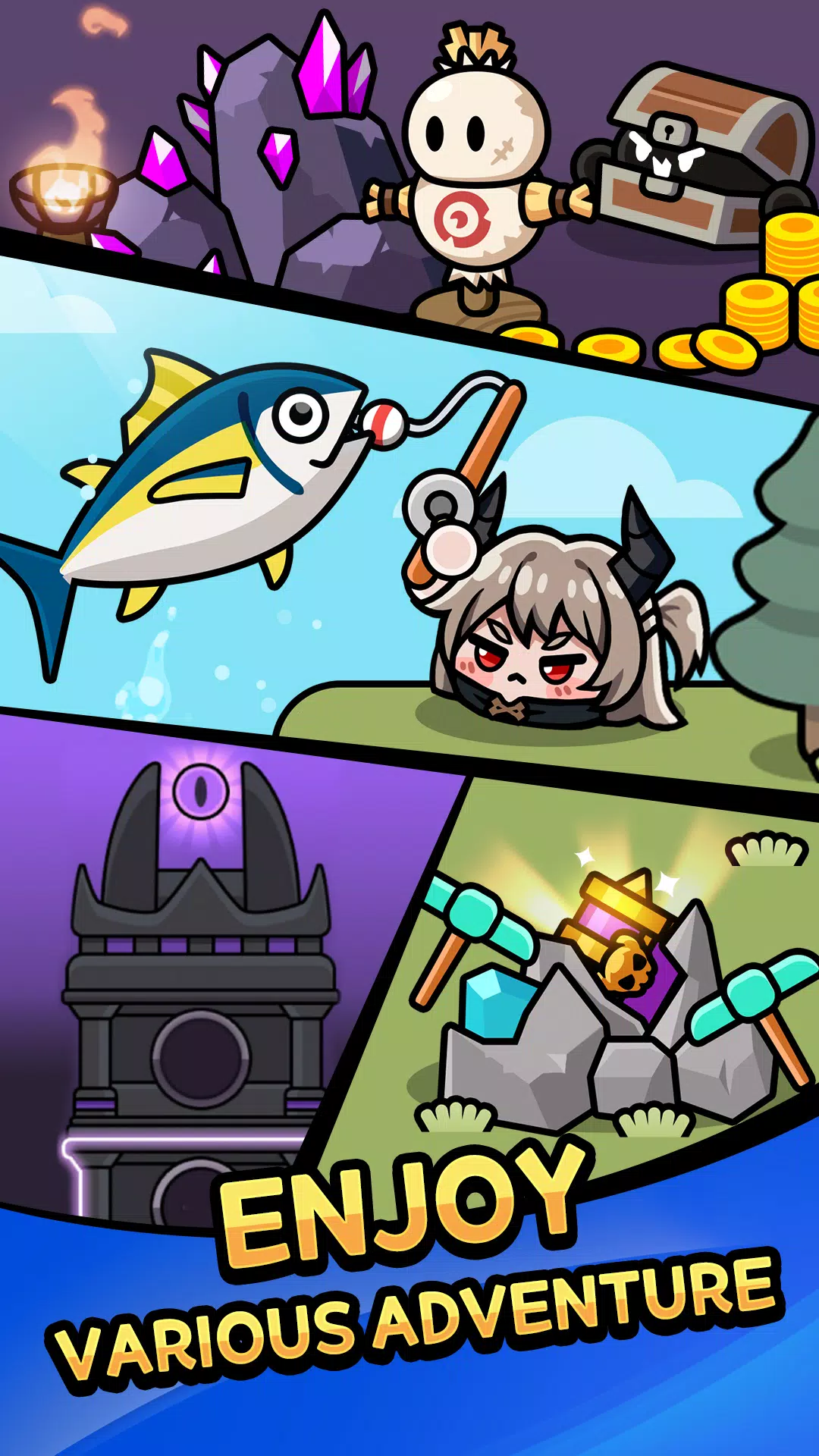 Schermata Grow Demon Slimes : Idle RPG 3
