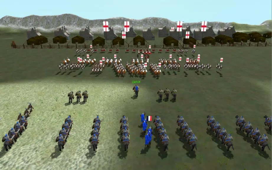 MEDIEVAL WARS: FRENCH ENGLISH Ảnh chụp màn hình 1