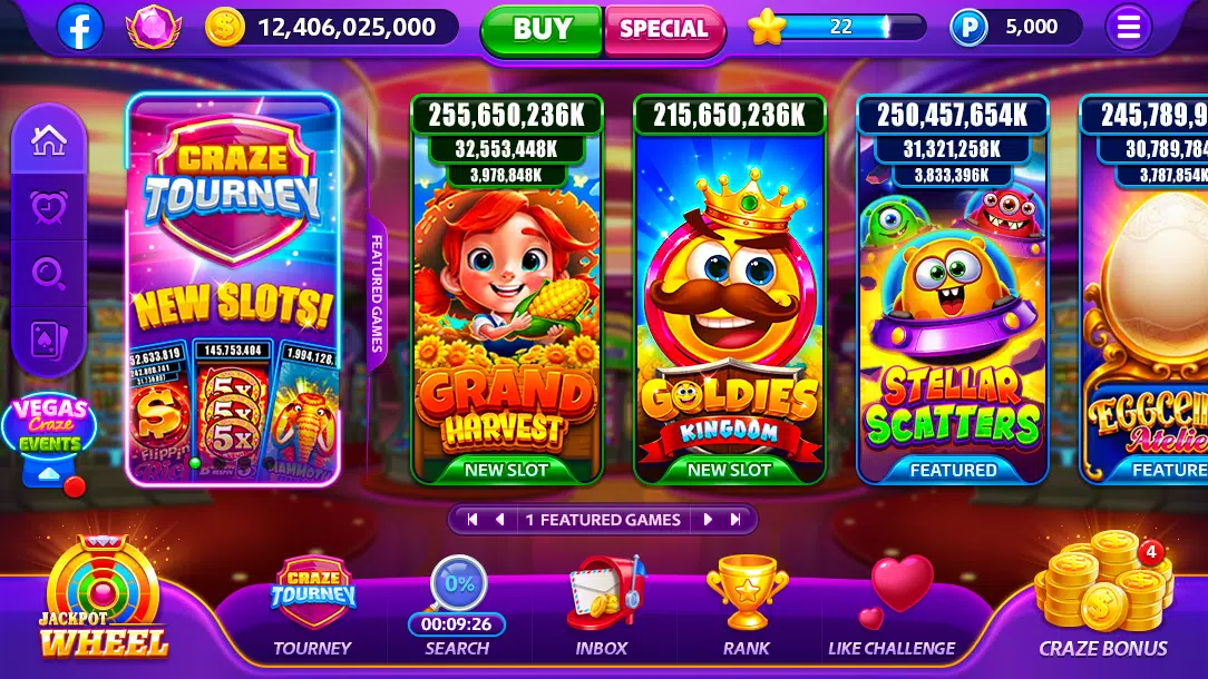 Vegas Craze Casino স্ক্রিনশট 0