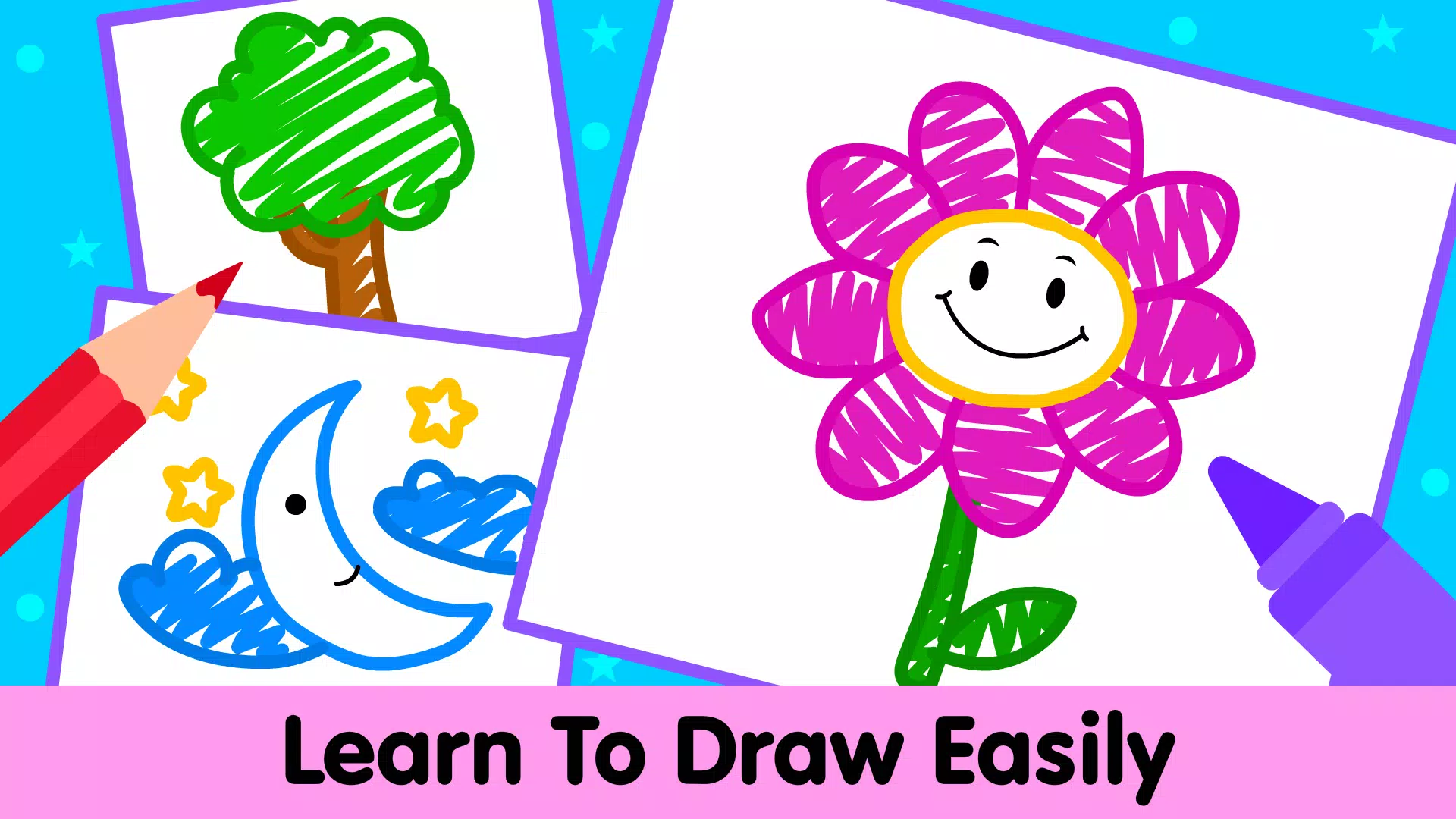 Kids Drawing & Painting Games Скриншот 1