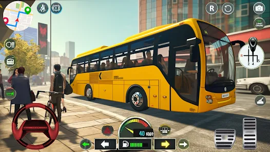 Bus Simulator Game Bus Game 3D স্ক্রিনশট 2