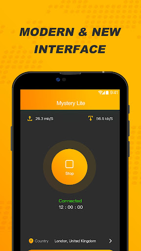 Schermata Mystery VPN - Safe & Unlimited 1