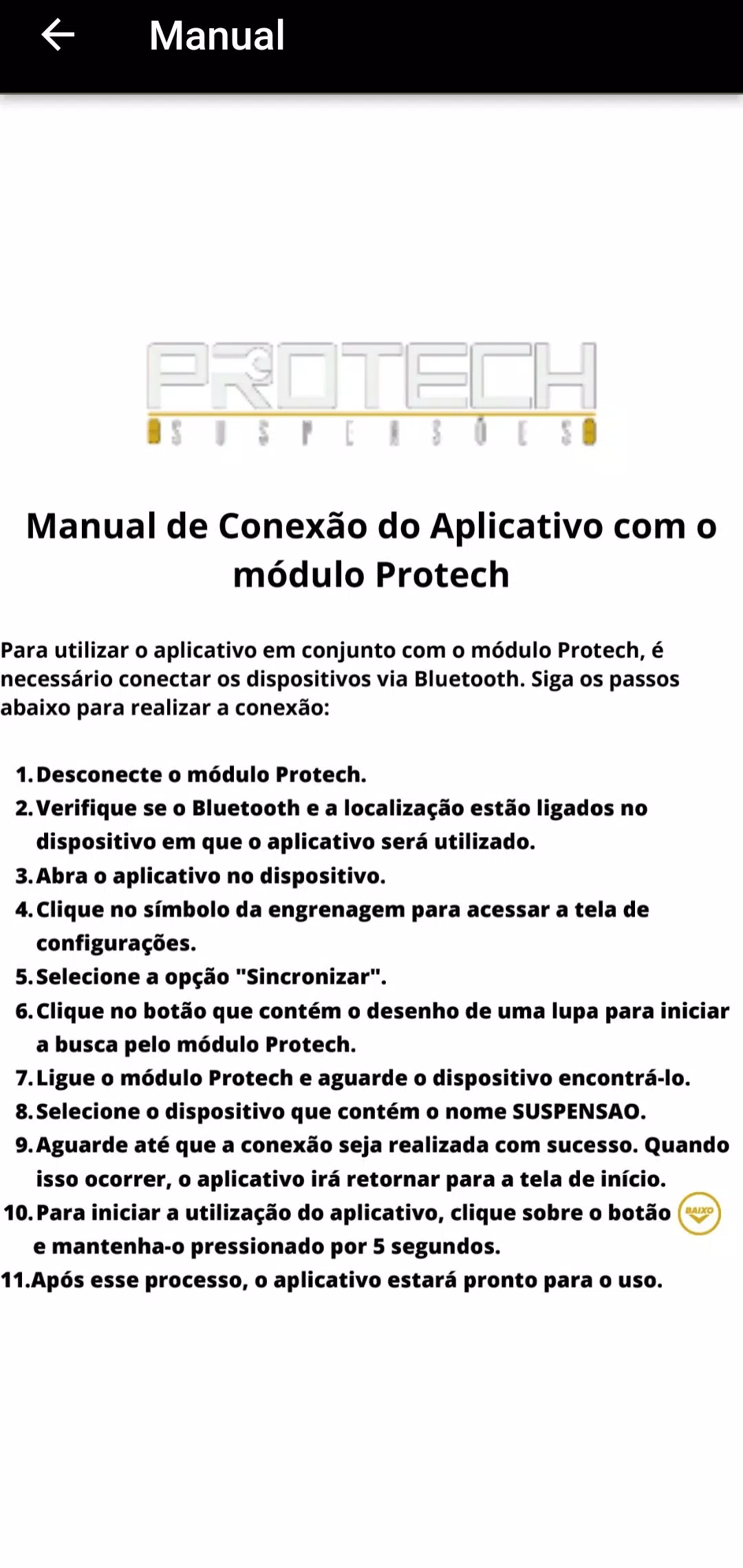 Protech Suspensões Screenshot 2