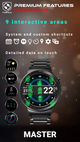 Master Watch Face स्क्रीनशॉट 2