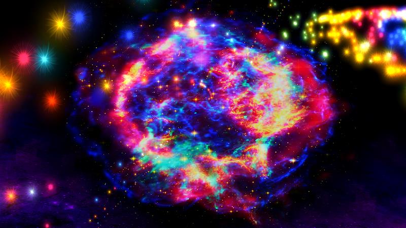 Nebula Music Visualizer Schermafbeelding 1