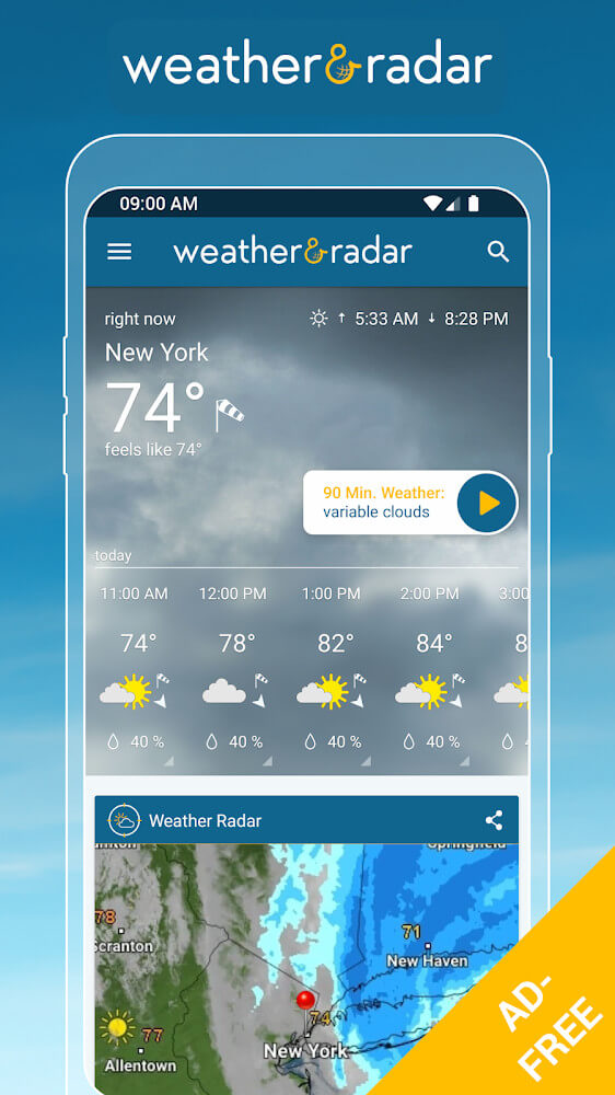 Weather & Radar Pro Tangkapan skrin 2