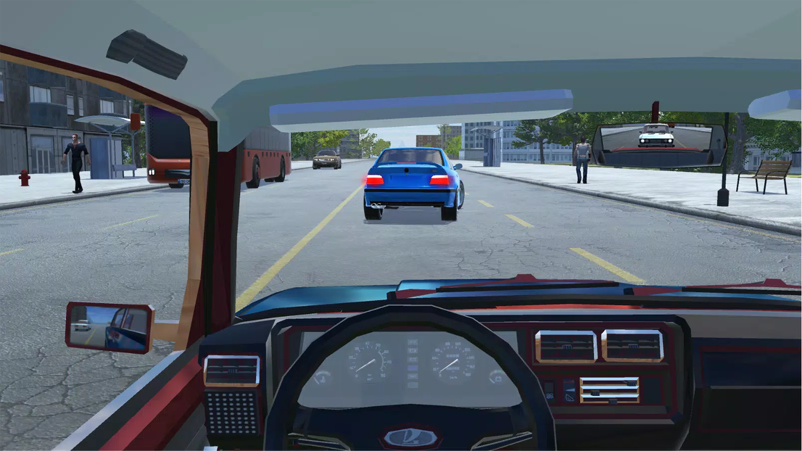 Russian Car Lada 3D Zrzut ekranu 3