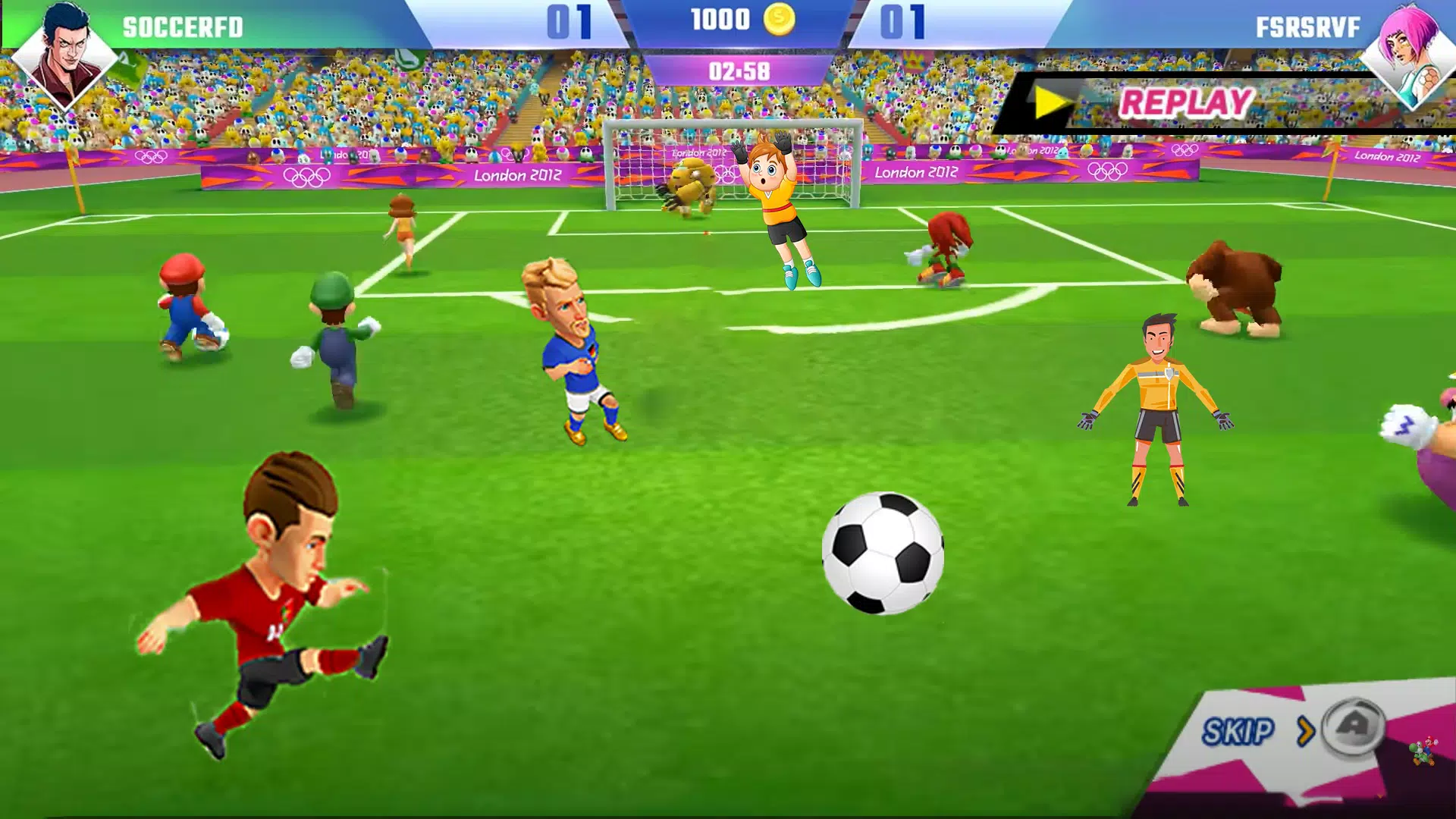Mini Football Games Offline स्क्रीनशॉट 3