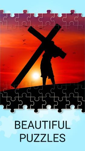 God Jesus Christ jigsaw puzzle Ekran Görüntüsü 0