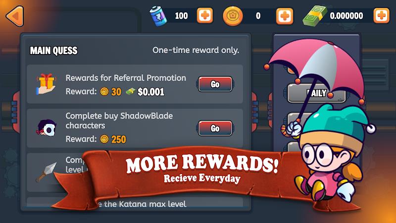 Ninja Boss Hunter - Earn Money ภาพหน้าจอ 3