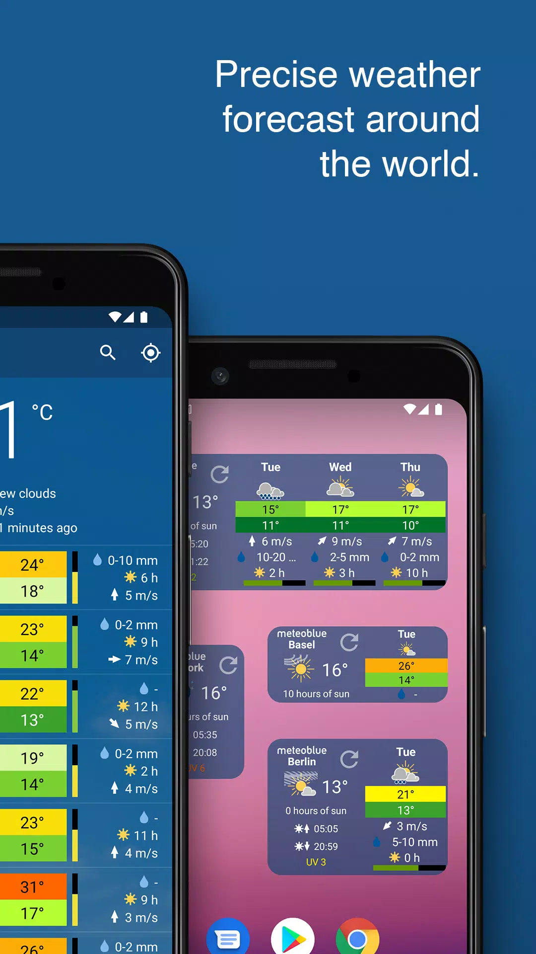 meteoblue Скриншот 1