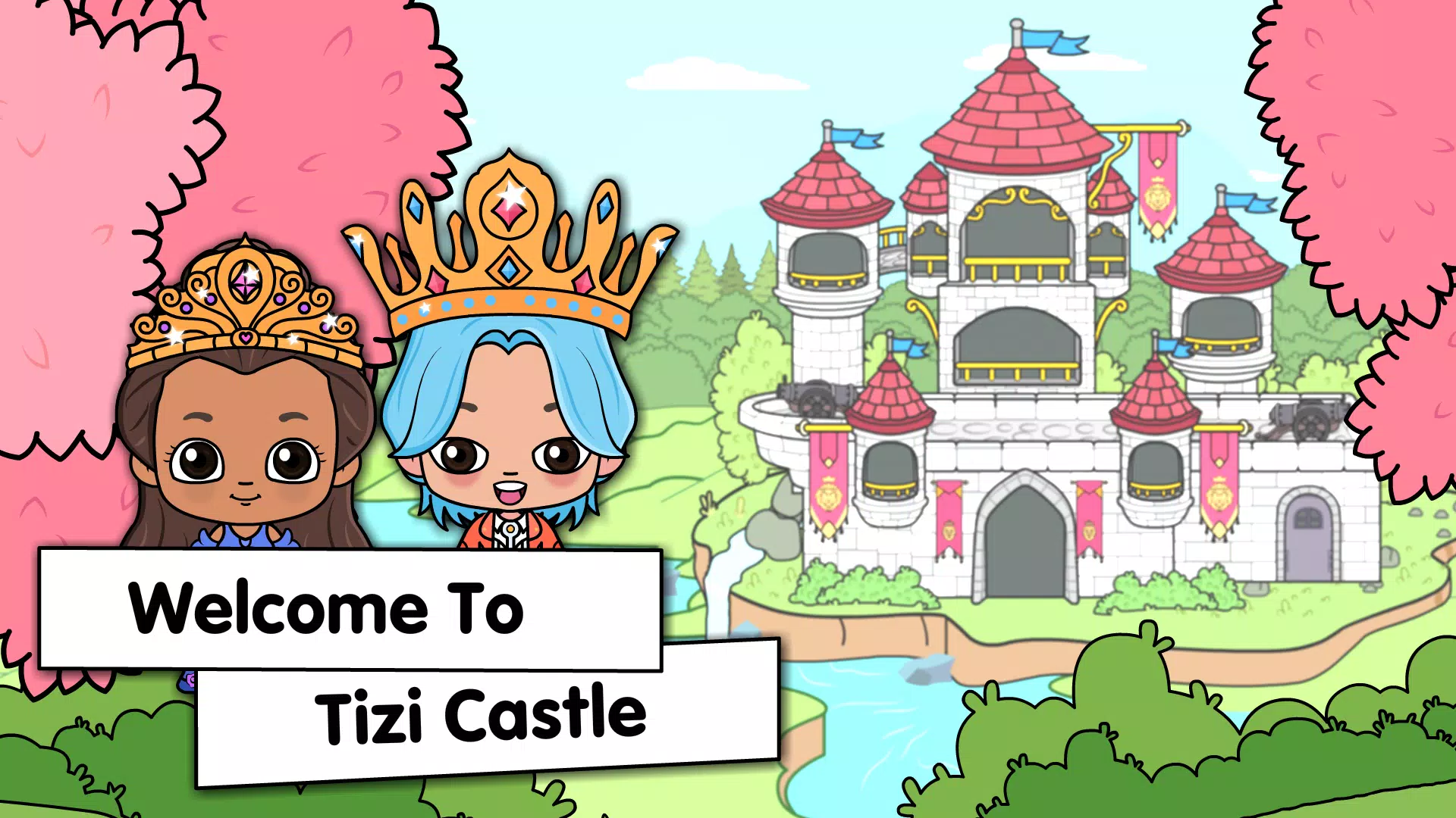 Tizi Town Princess Castle Game Captura de pantalla 0