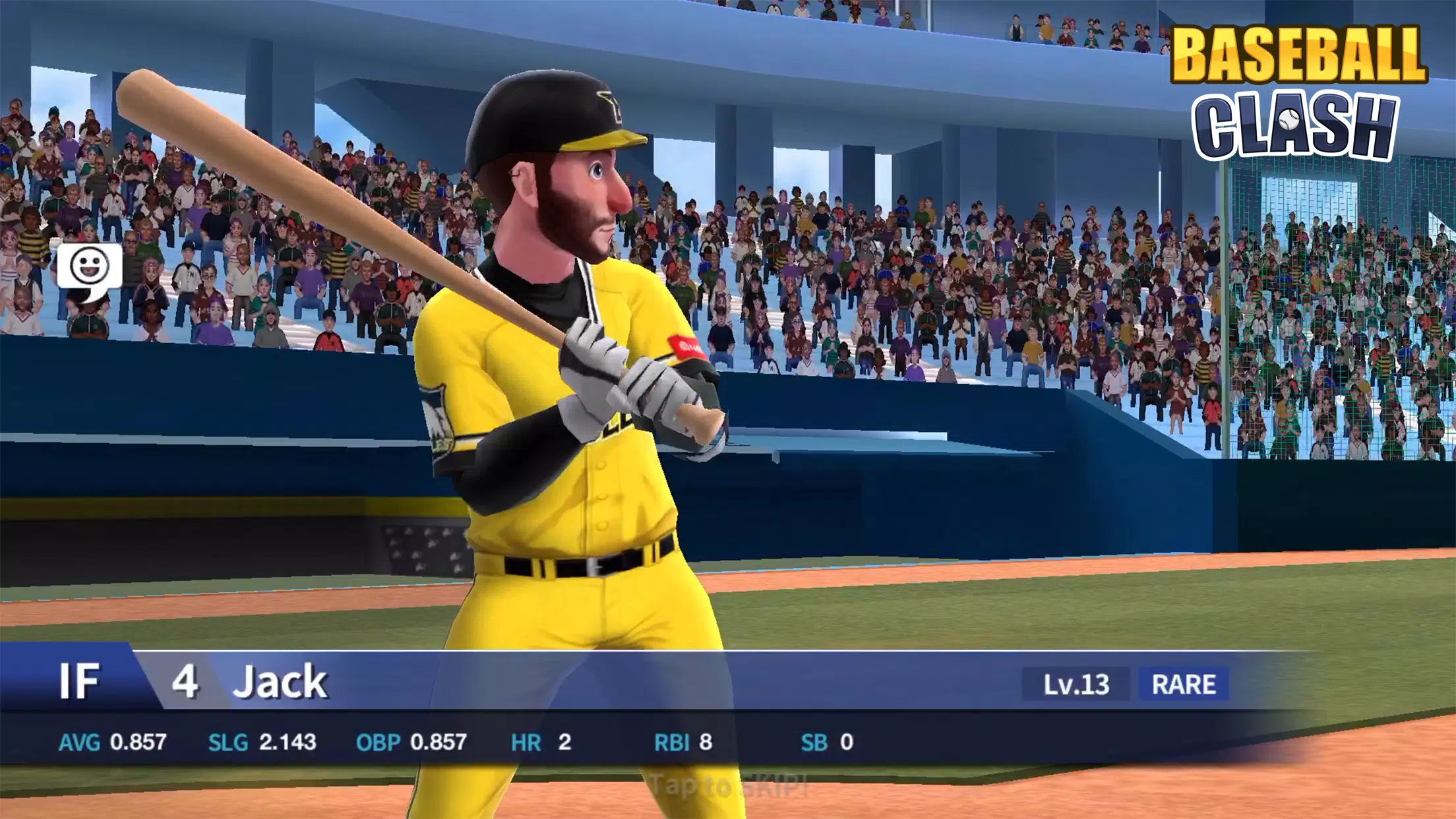 Baseball Clash: Real-time game Captura de tela 1