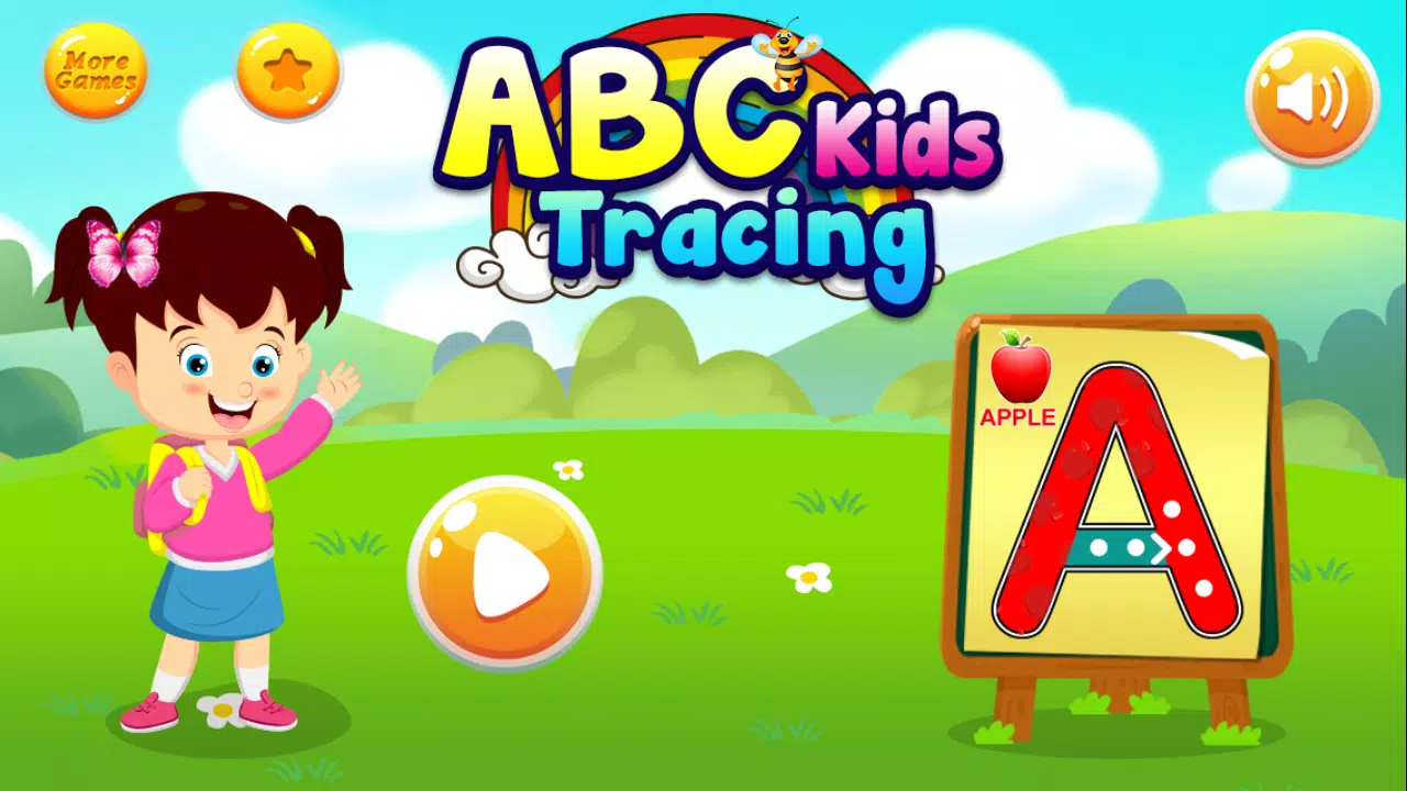 ABC Kids Tracing Games Скриншот 0