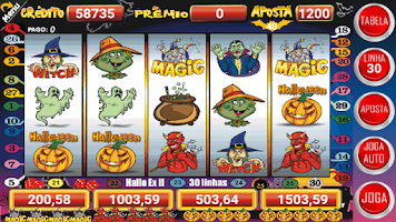 Halloween Slots 30 Linhas Скриншот 3