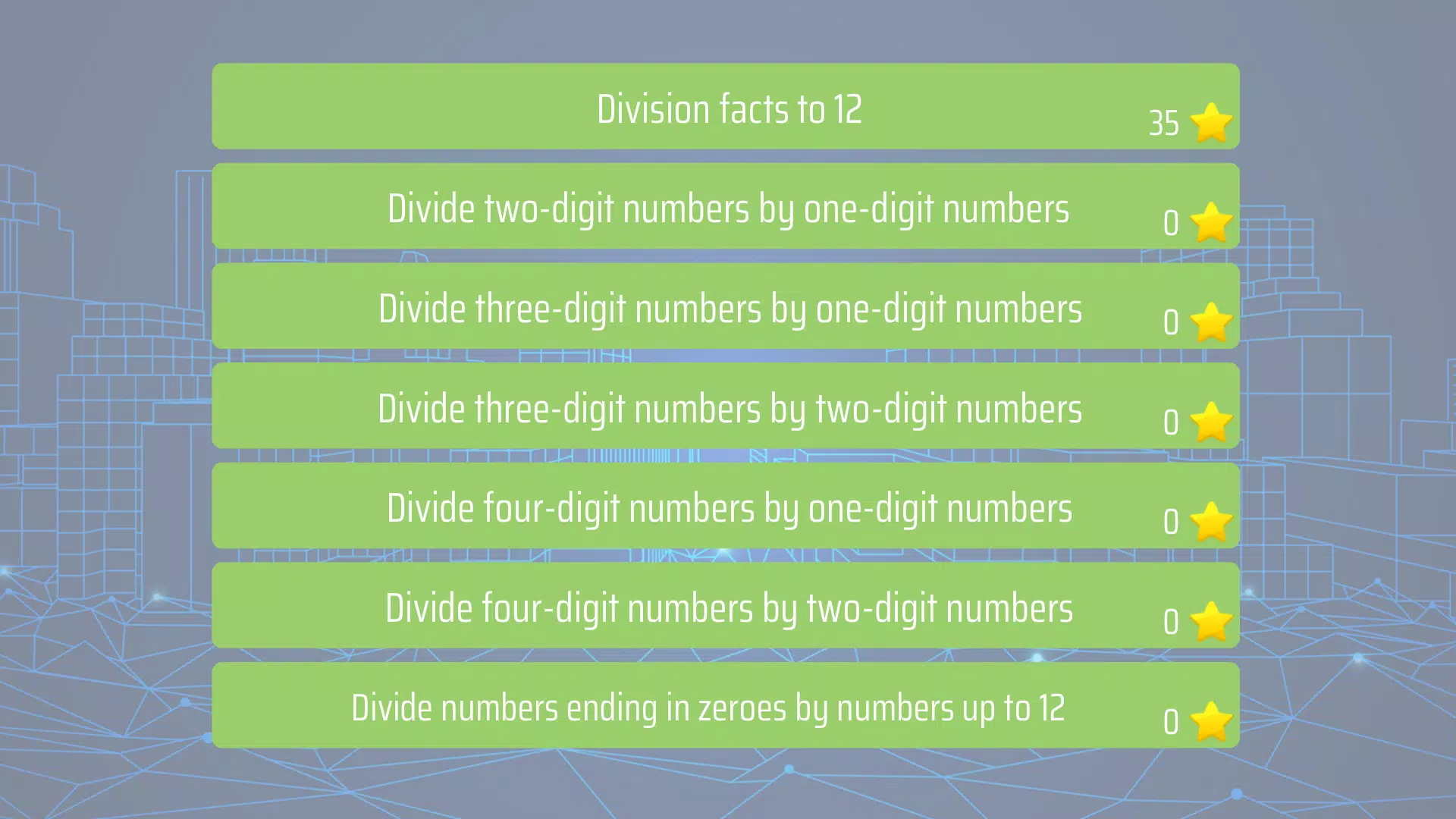 Division 4th grade Math skills 스크린샷 0
