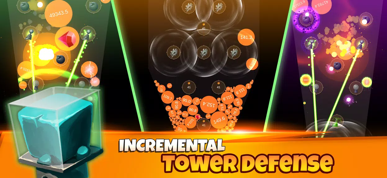 TowerBall: Idle Incremental TD Captura de pantalla 0