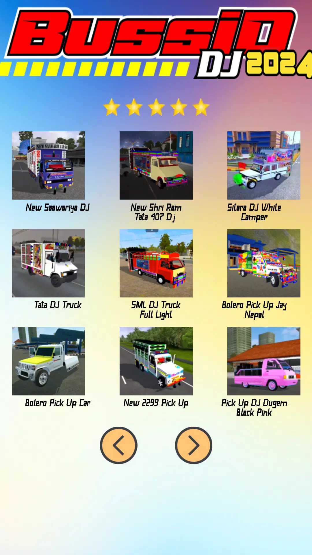 Mod Bussid DJ 2024 Tangkapan skrin 2