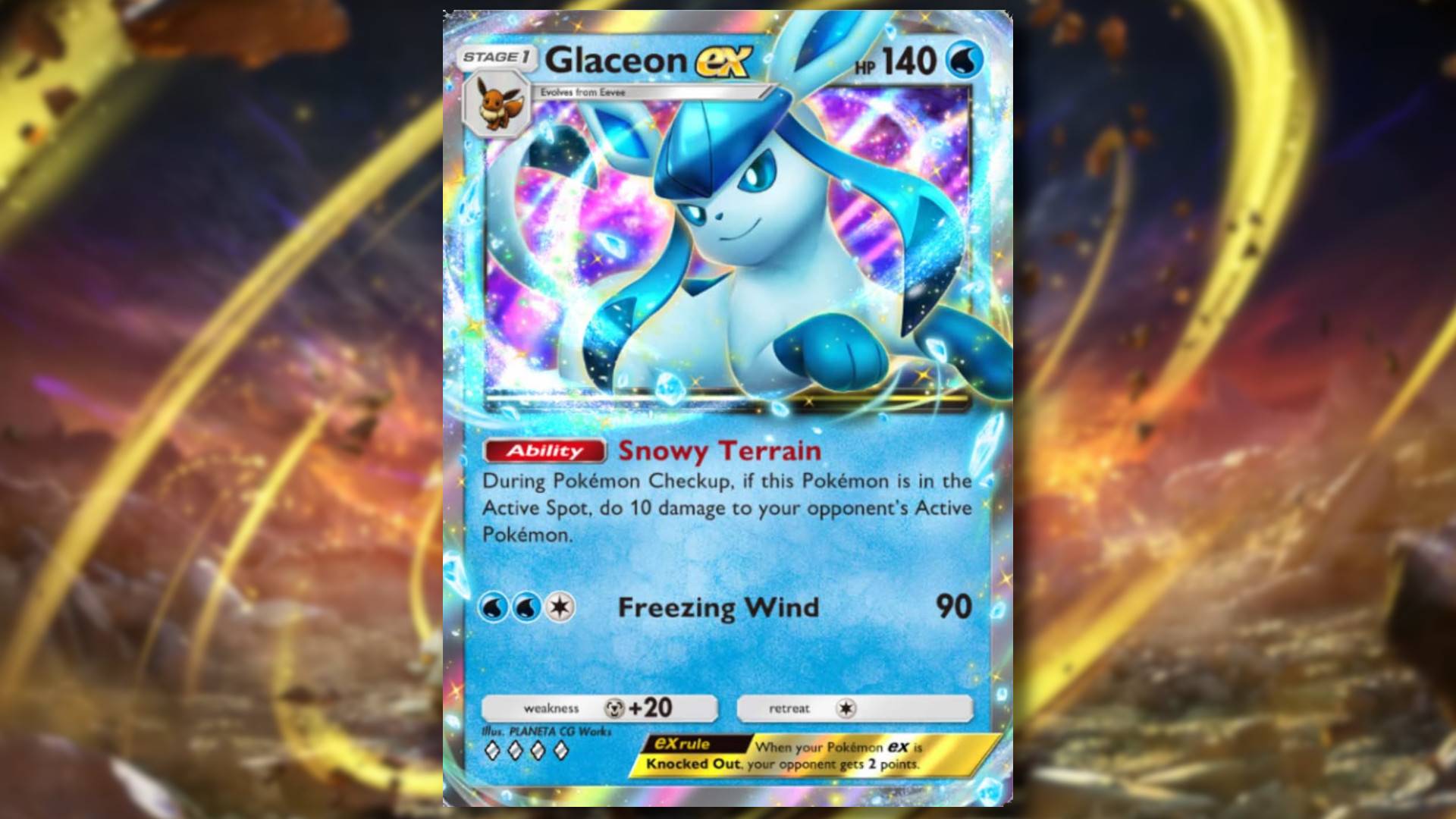 Pokemon TCG cebinde en iyi glaceon eski güverte