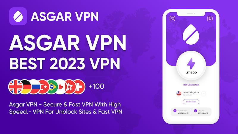 Asgar VPN ဖန်သားပြင်ဓာတ်ပုံ 2