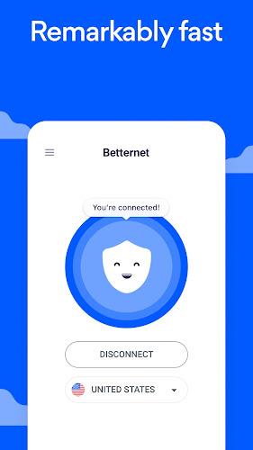 Betternet VPN: Unlimited Proxy Tangkapan skrin 1