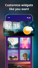 Widgets OS 17 - Color Widgets Captura de pantalla 1