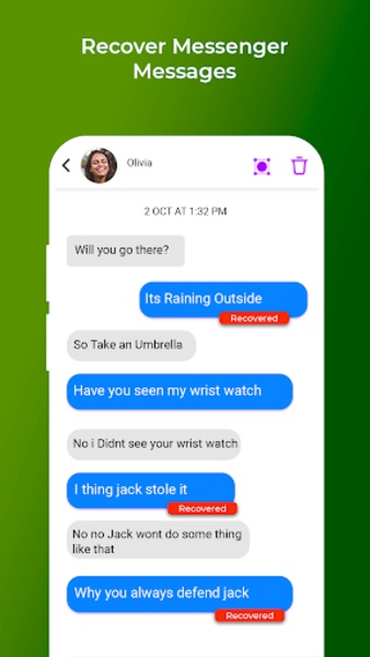 All Recover Deleted Messages स्क्रीनशॉट 2