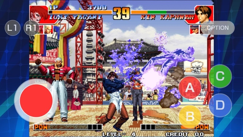 KOF 97 ACA NEOGEO स्क्रीनशॉट 1