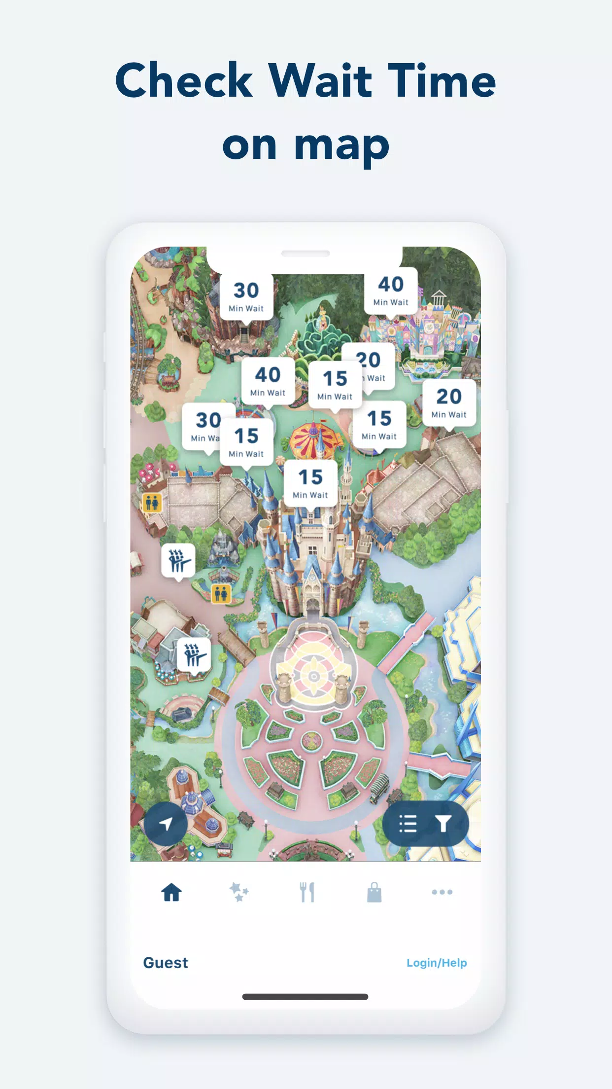 Tokyo Disney Resort App Screenshot 0