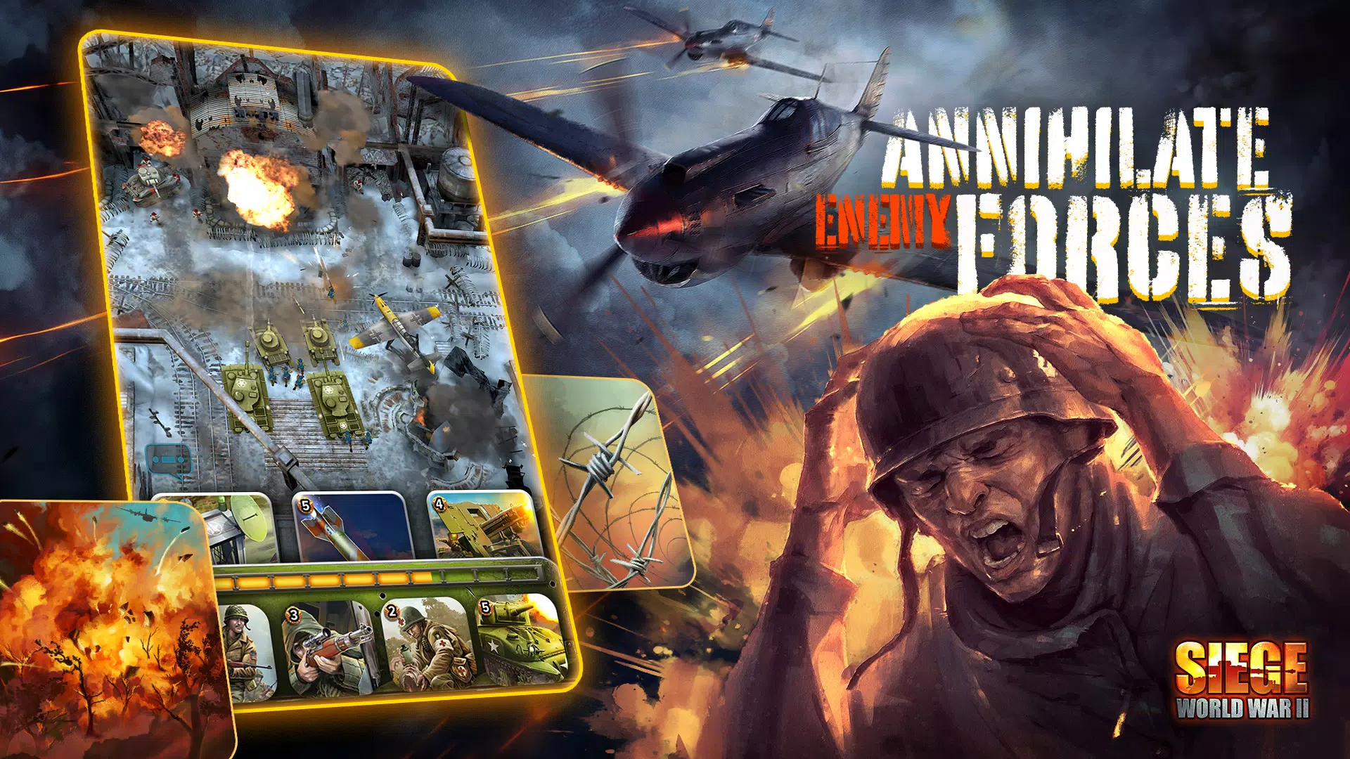 Schermata SIEGE: World War II 3