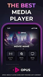 OPUS Media Player - Watch IPTV Screenshot 0