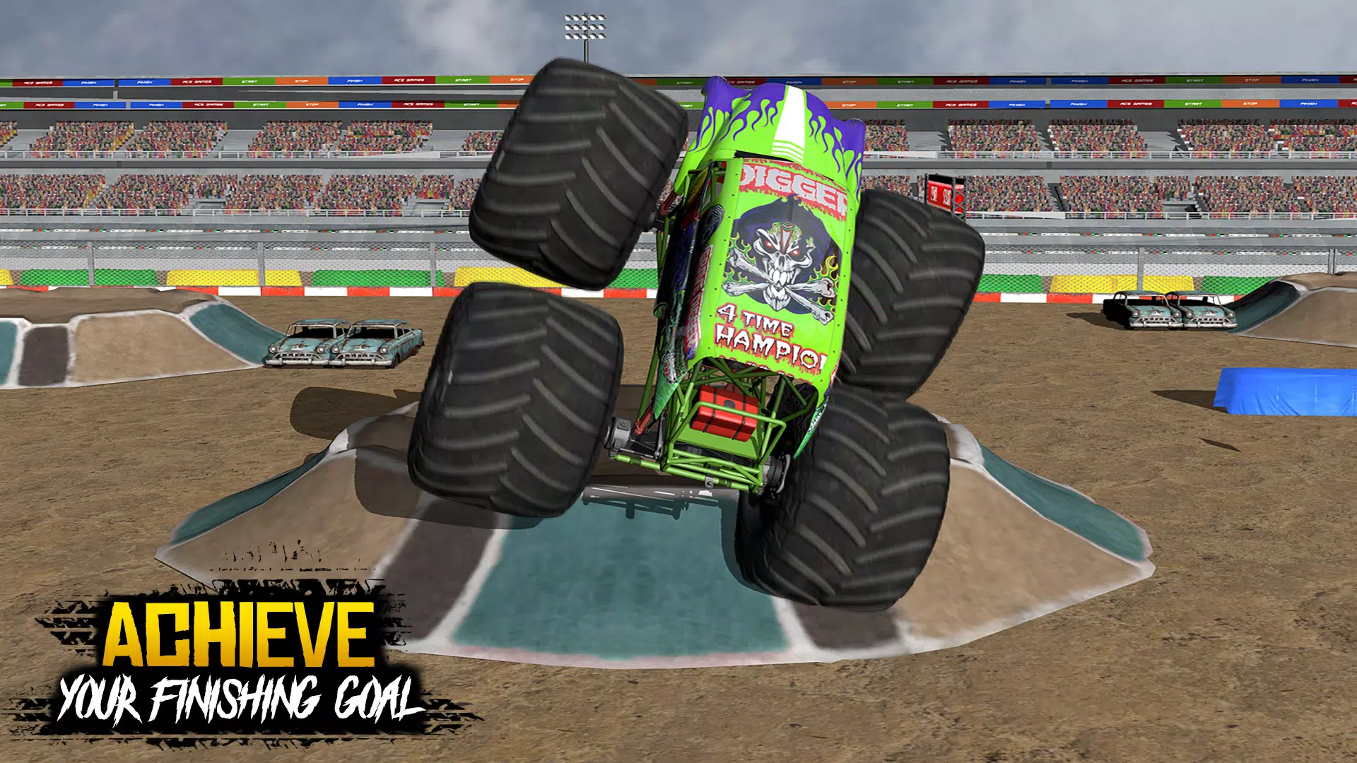 Monster Truck 4x4 Racing Games Captura de pantalla 3