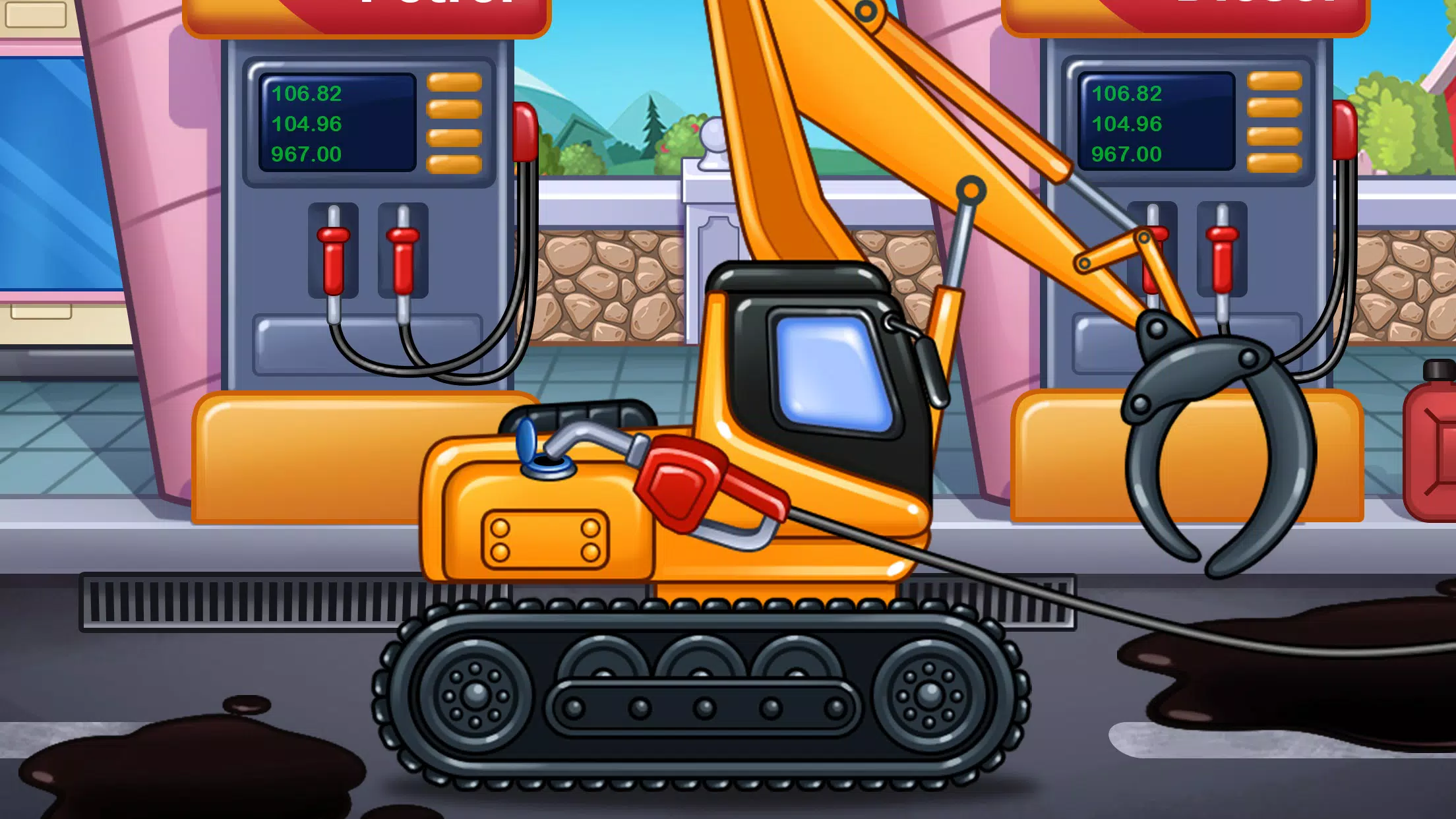 Construction Truck Kids Games Скриншот 3