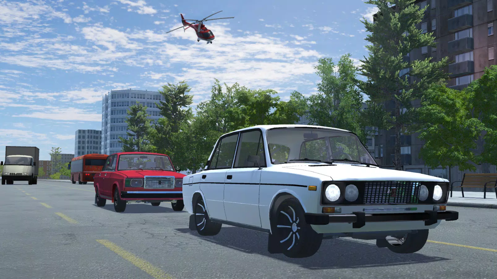 Russian Car Lada 3D Zrzut ekranu 2