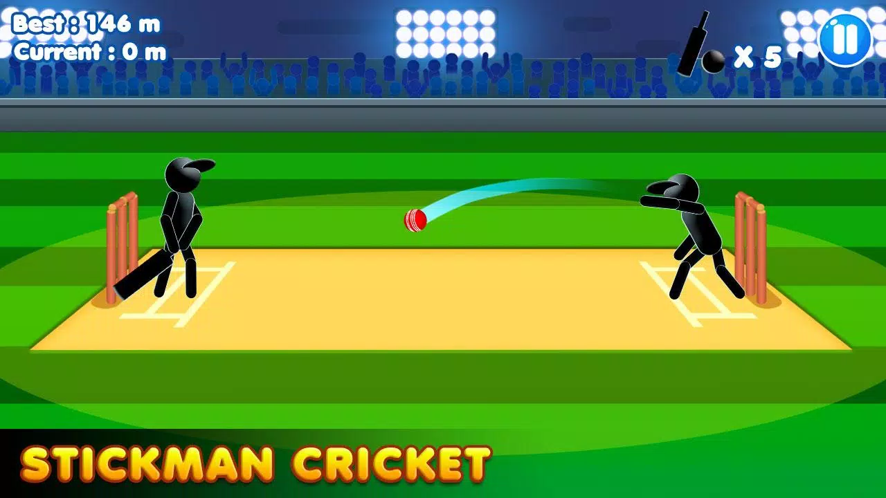 Stickman Cricket:Cricket Games Screenshot 0