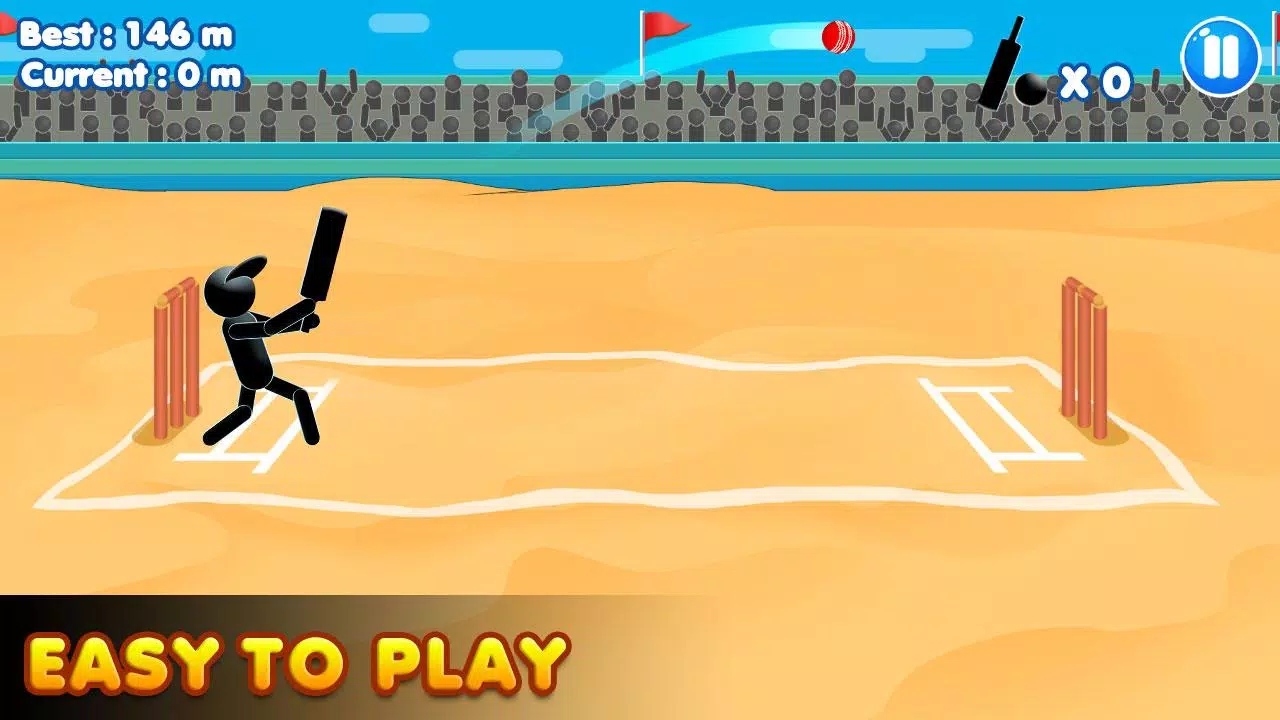 Stickman Cricket:Cricket Games Screenshot 2