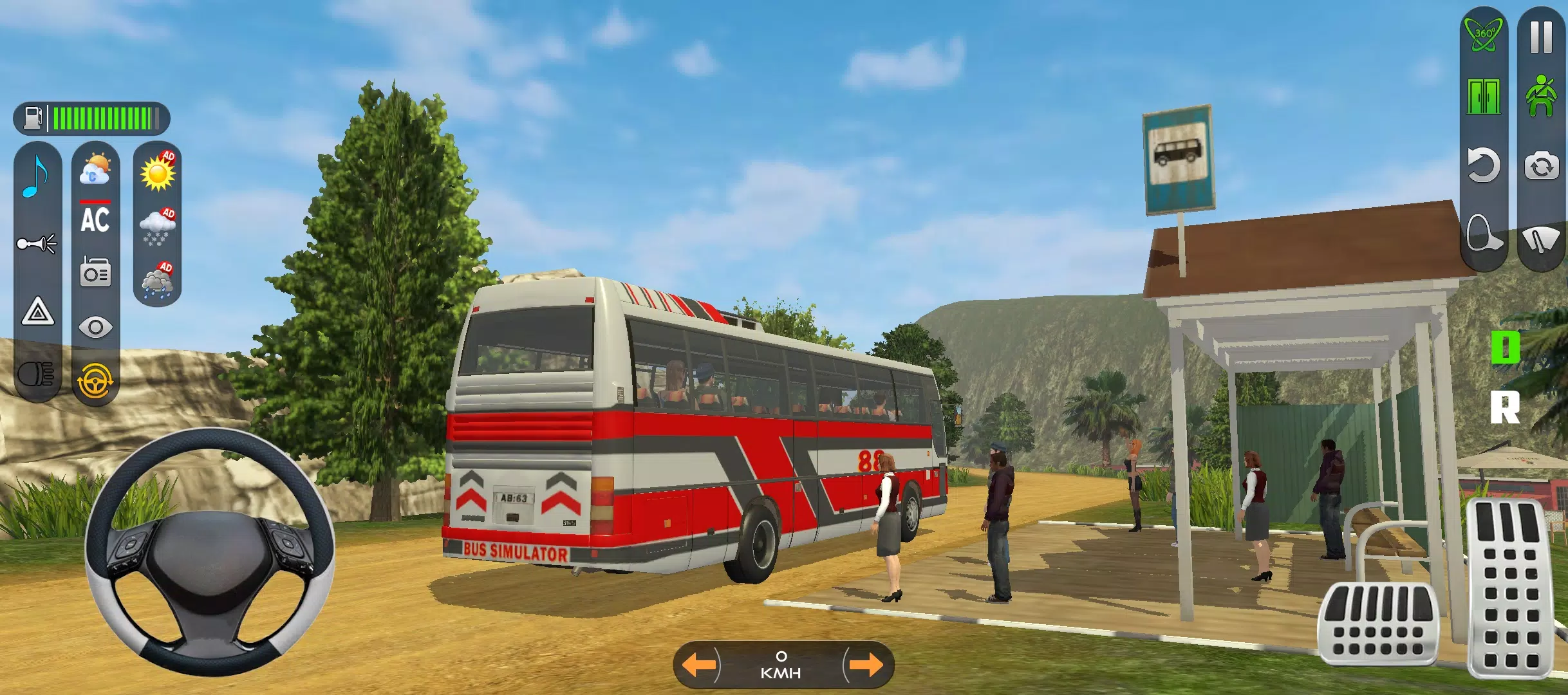 Offroad Bus: Coach Bus Driving ဖန်သားပြင်ဓာတ်ပုံ 3